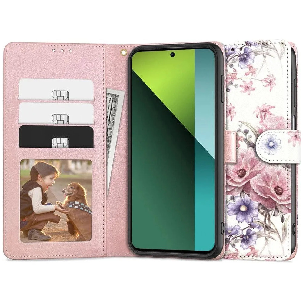 Produktbild för Tech-Protect Redmi Note 13 Pro 5G/Poco X6 5G Plånbok med kor...
