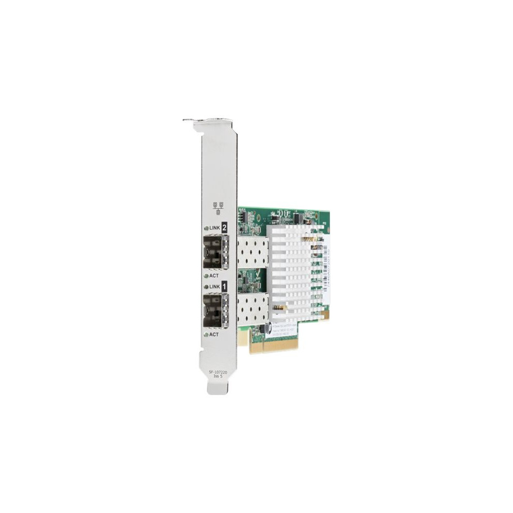 Produktbild för HPE 571SFP+ - nätverksadapter - PCIe 2.0 x8 - 10 Gigabit SFP+ x 2
