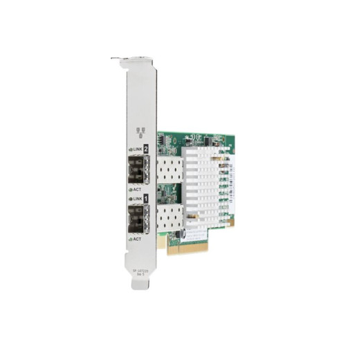 HP HPE 571SFP+ - nätverksadapter - PCIe 2.0 x8 - 10 Gigabit SFP+ x 2
