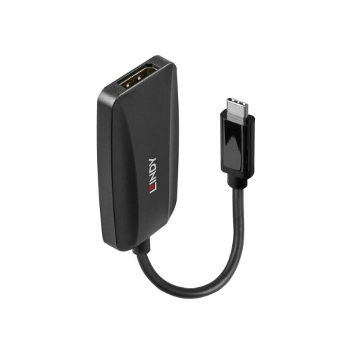 Lindy Lindy 43337, 0,13 m, USB Type-C, DisplayPort, Hankoppling, H...
