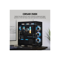 Produktbild för CORSAIR 3500X - mid tower - utökad ATX