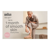 Produktbild för Braun Silk-épil 7 SE7-041 - epilator - silver/white/gray