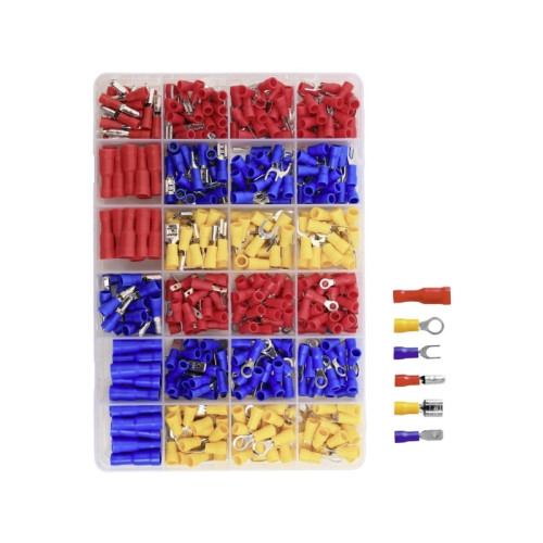 TRU Components TRU COMPONENTS TC-12888380 Sortiment av anslutningsplintar 0...