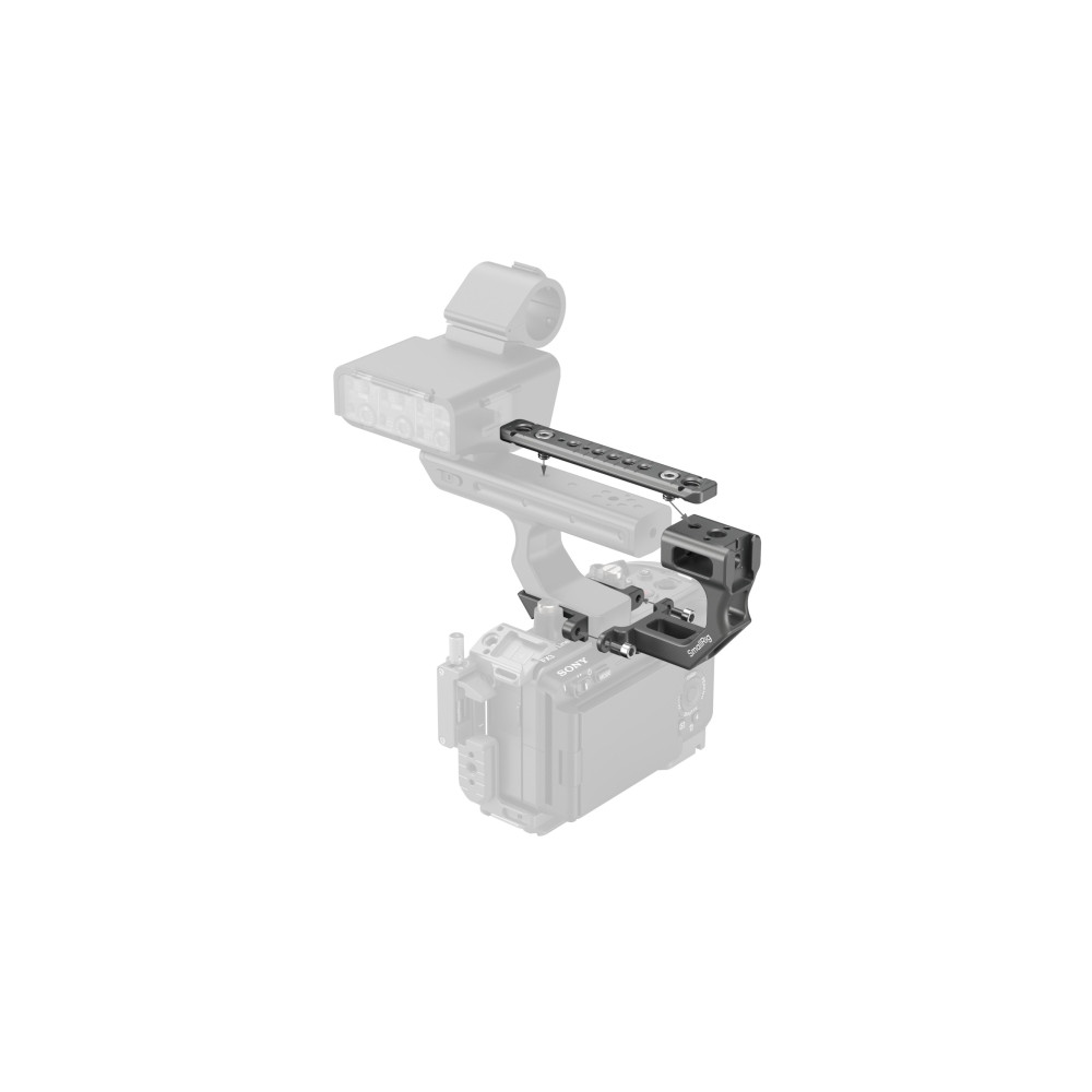 Produktbild för SmallRig 4830, monteringsplatta, svart, aluminium, silikon,...