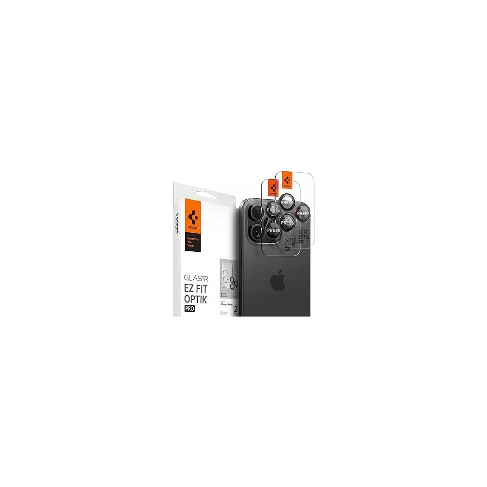 Produktbild för Spigen AGL05217, Linsskydd, Röd, Transparent, Härdat glas, A...