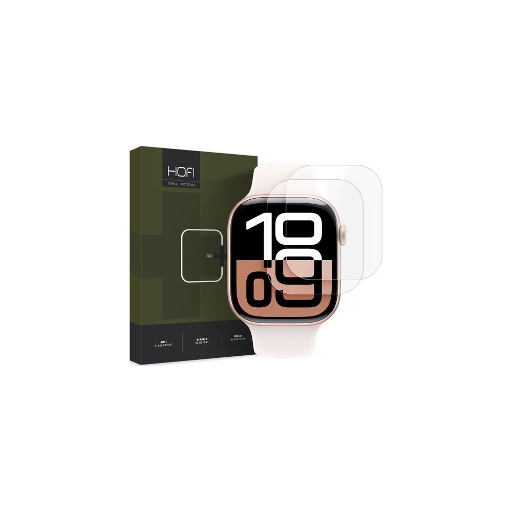 Produktbild för Hofi hydrogel-film HOFI HYDROFLEX PRO+ 2-pack Apple Watch 10...