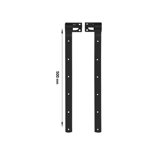 Home>It HOME It® stapelbart gångjärn matt svart 500 x 30 mm galvanis...