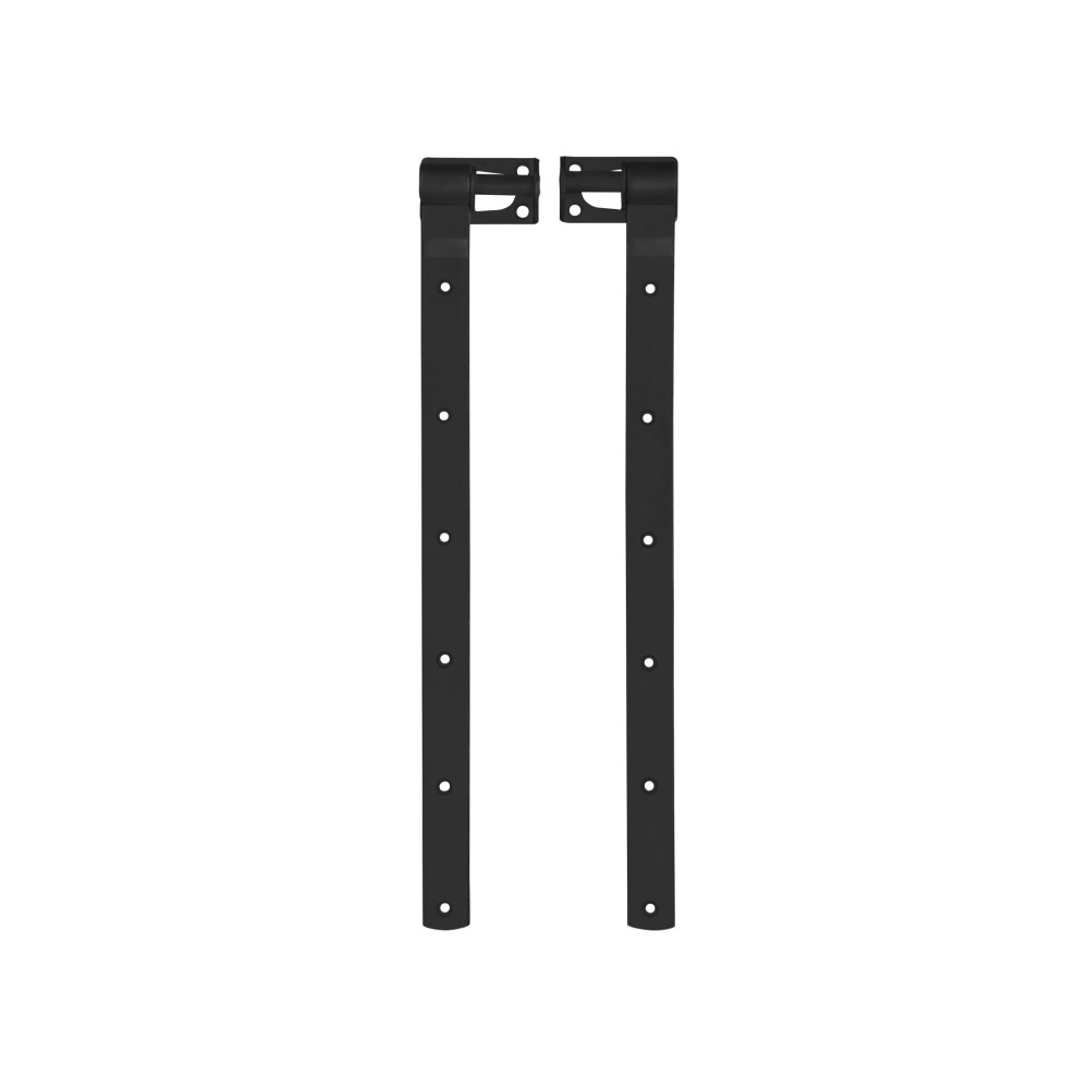 Produktbild för HOME It® stapelbart gångjärn matt svart 500 x 30 mm galvanis...