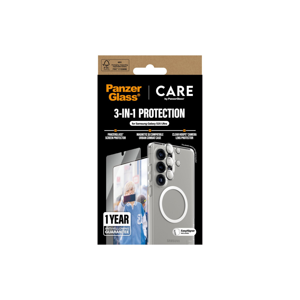 Produktbild för CARE by PanzerGlass Urban Combat - baksidesskydd för mobiltelefon