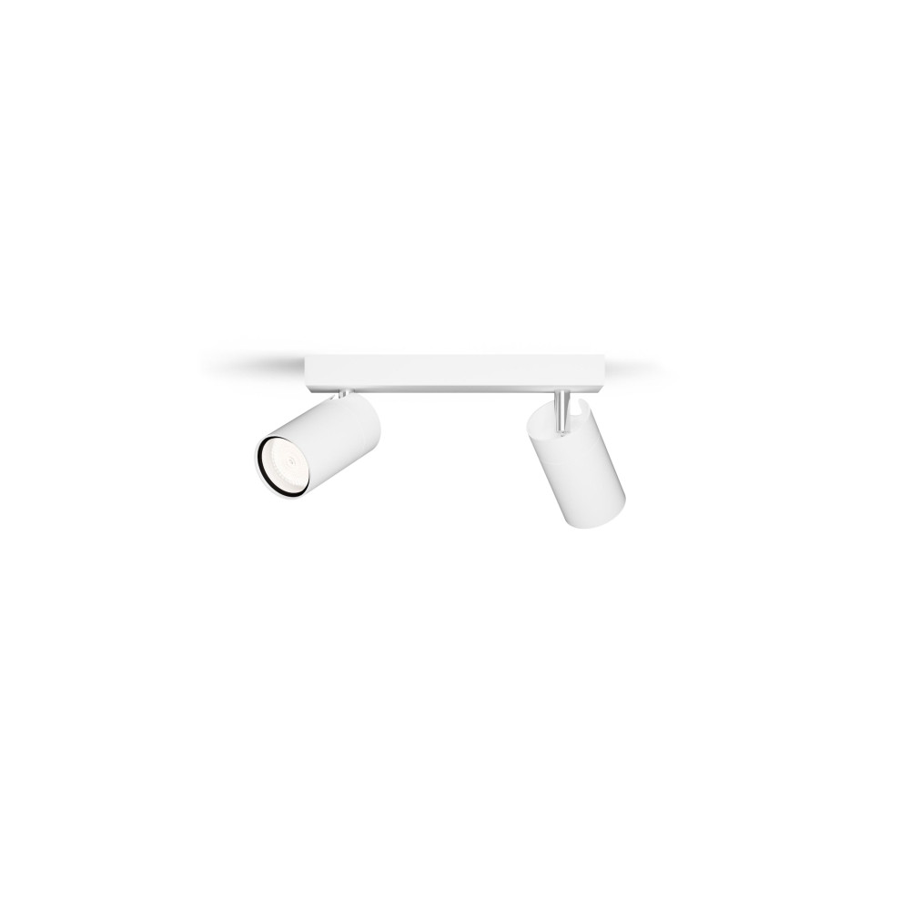 Produktbild för Philips 8720169299092, Skena för spotlight, GU10, 2 lampor,...