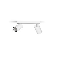 Produktbild för Philips 8720169299092, Skena för spotlight, GU10, 2 lampor,...