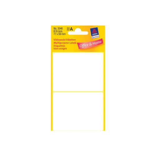 AVERY Avery Zweckform - etiketter för flera ändamål - 8 etikett (er) - 59 x 77 mm