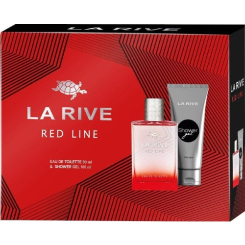 La Rive La Rive for Men Red Line gift set (eau de toilette 90ml+show...