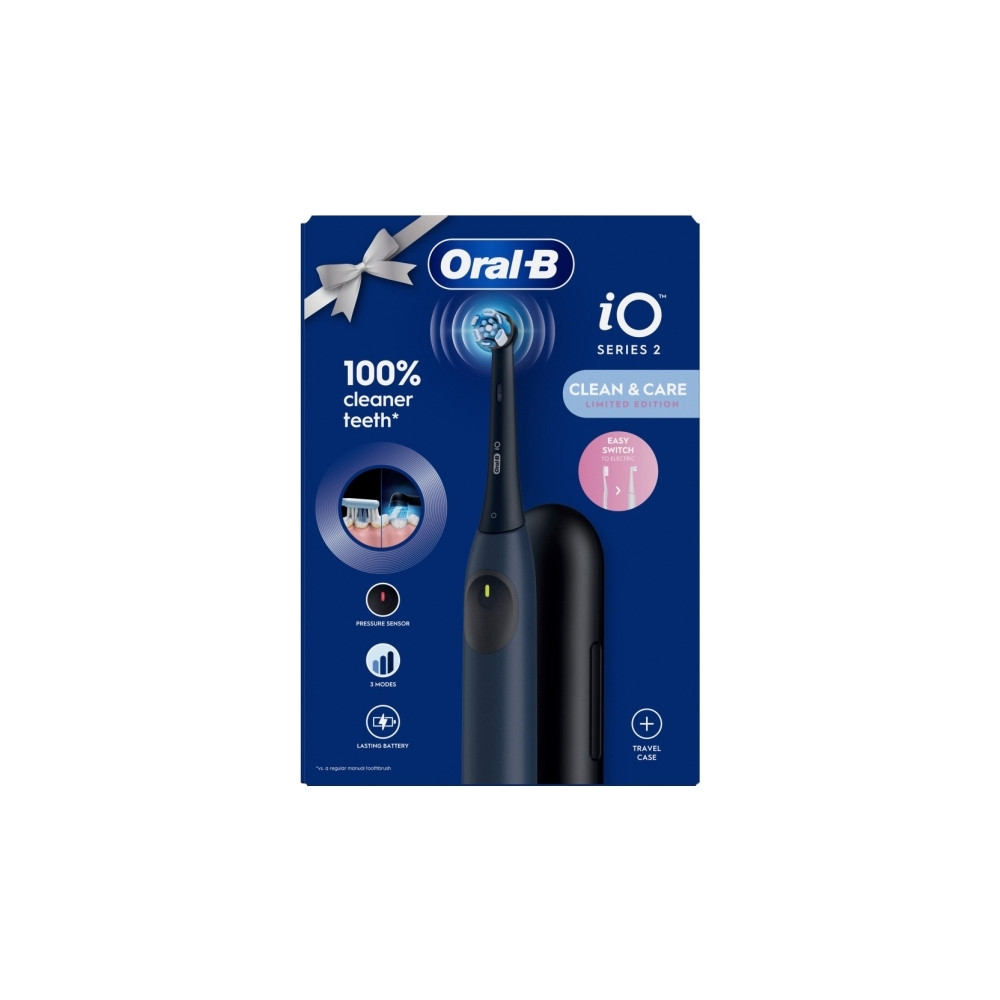 Produktbild för Oral-B iO Series 2, Vuxen, Vibrerande tandborste, Daglig vår...