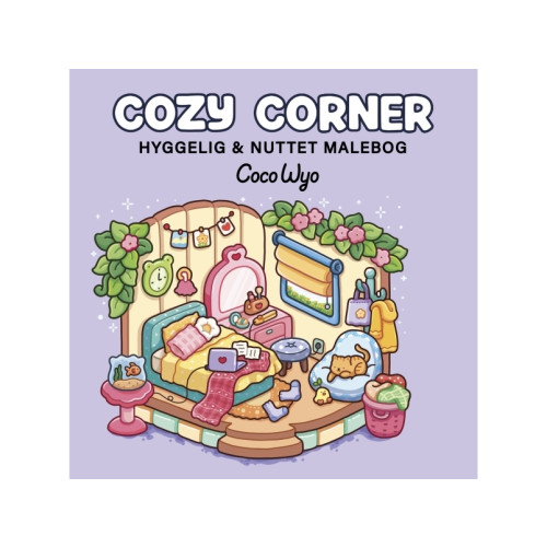 Legind Målarbok: Cozy Corner