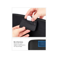 Produktbild för Spigen Klasden Pouch, Fodral, Nintendo, Grå, EVA (Ethylene V...