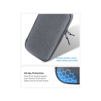 Produktbild för Spigen Klasden Pouch, Fodral, Nintendo, Grå, EVA (Ethylene V...