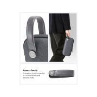 Produktbild för Spigen Klasden Pouch, Fodral, Nintendo, Grå, EVA (Ethylene V...