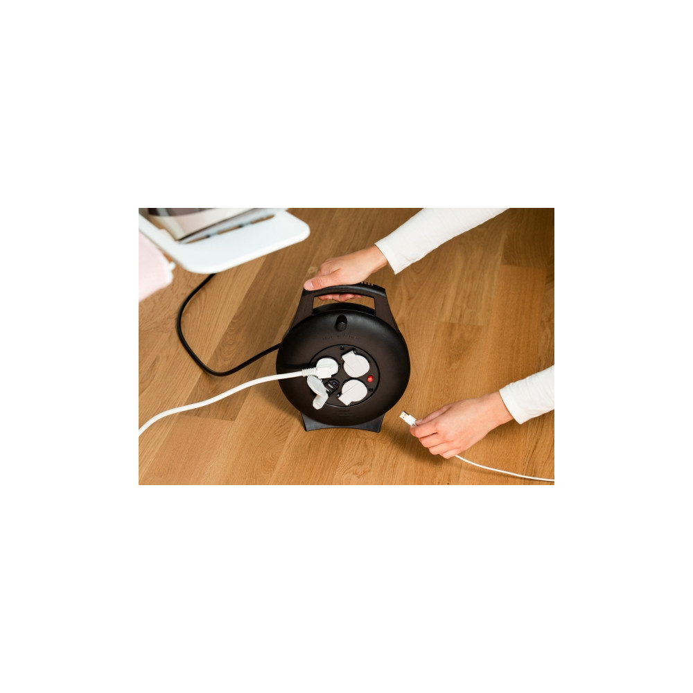 Produktbild för Brennenstuhl 1093900600, 10 m, inomhus, IP20, Överhettningss...