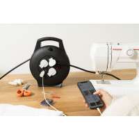 Produktbild för Brennenstuhl 1093900600, 10 m, inomhus, IP20, Överhettningss...