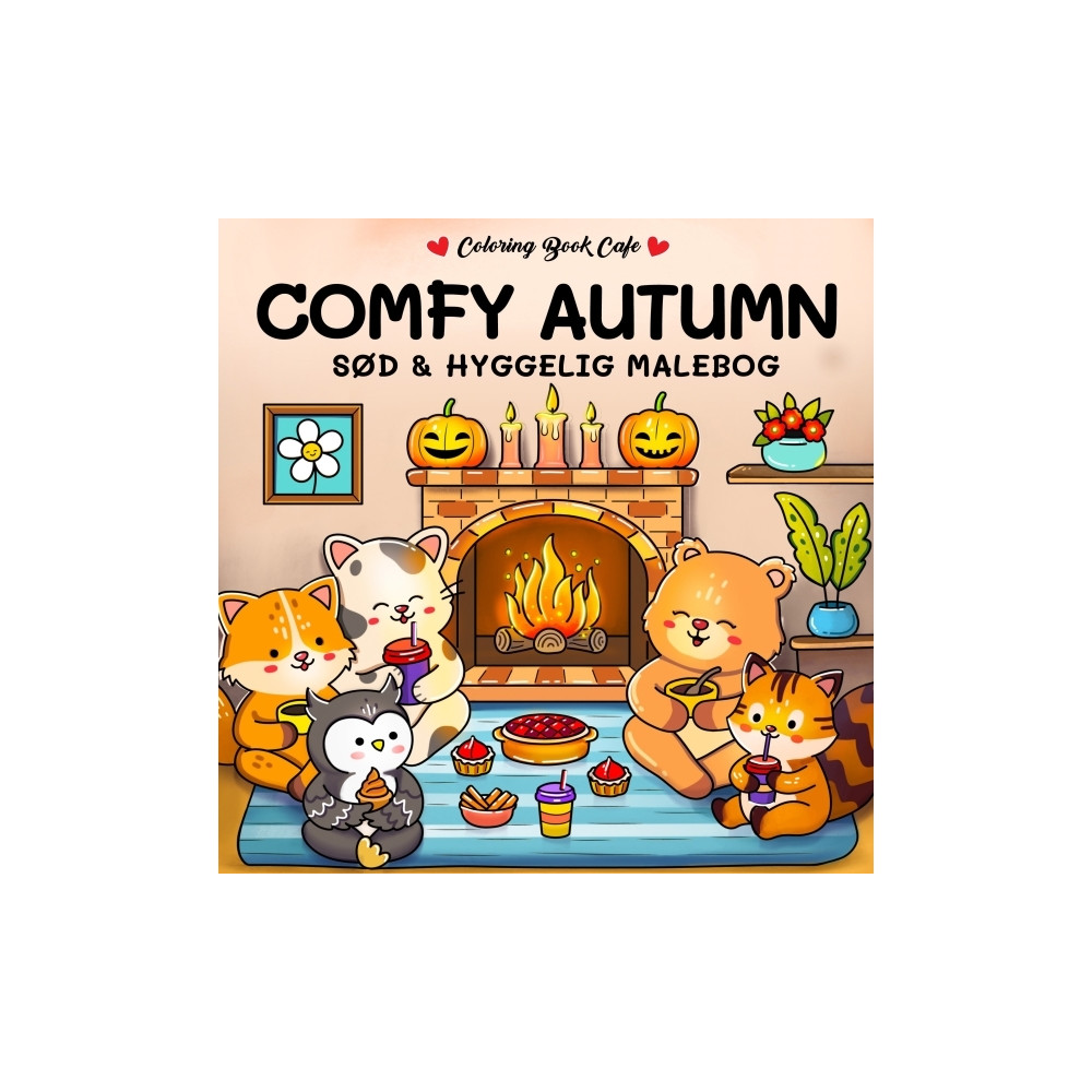 Produktbild för Malebog: Comfy Autumn