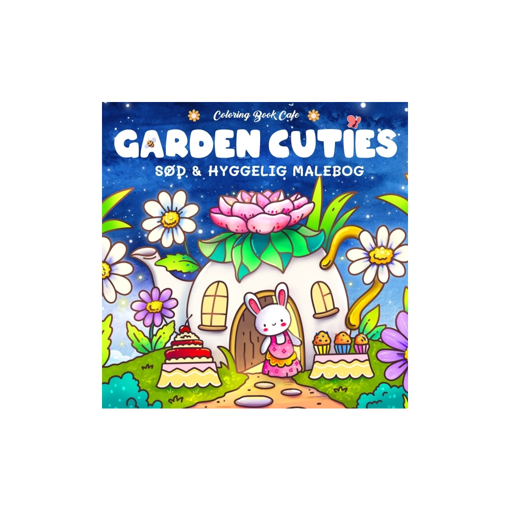 Produktbild för Målarbok: Garden Cuties
