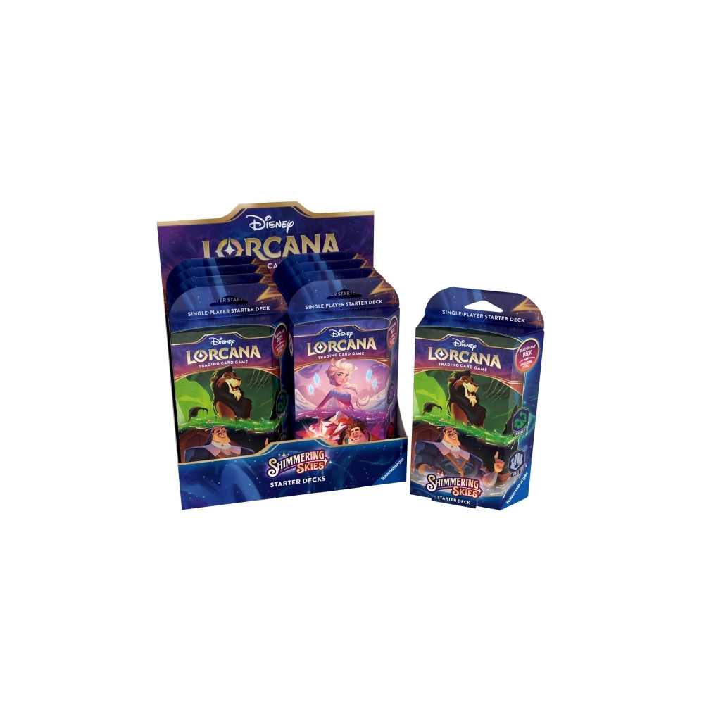 Produktbild för Ravensburger Disney Lorcana TCG: Shimmering Skies, Kortspel,...