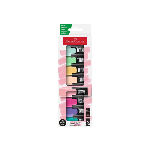 FABER-CASTELL Faber-Castell 154218, 8 styck, Blandade färger, Blandade fär...