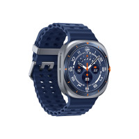Produktbild för Samsung Galaxy Watch Ultra - titanblå - smart klocka med marinband - blå - 64 GB