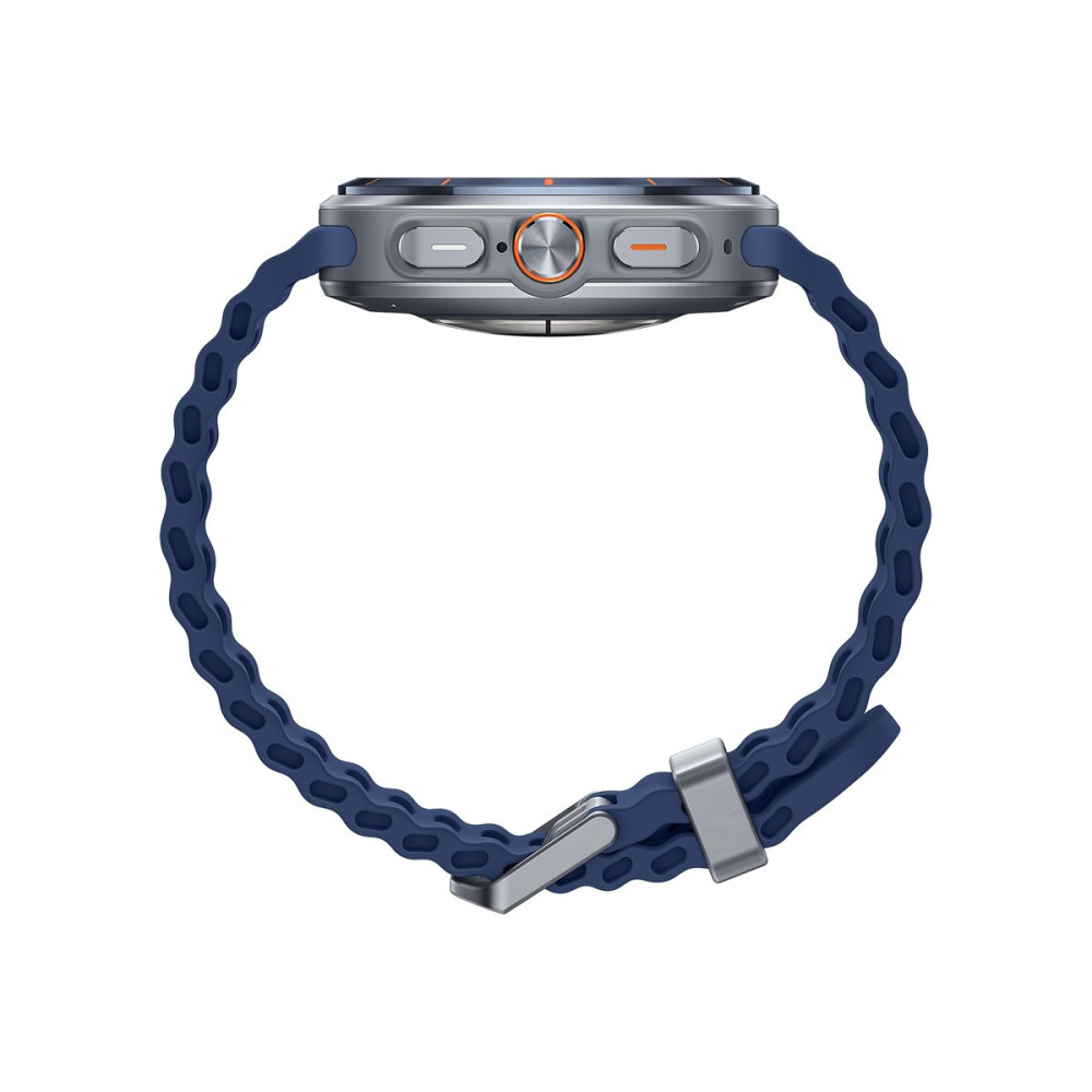 Produktbild för Samsung Galaxy Watch Ultra - titanblå - smart klocka med marinband - blå - 64 GB