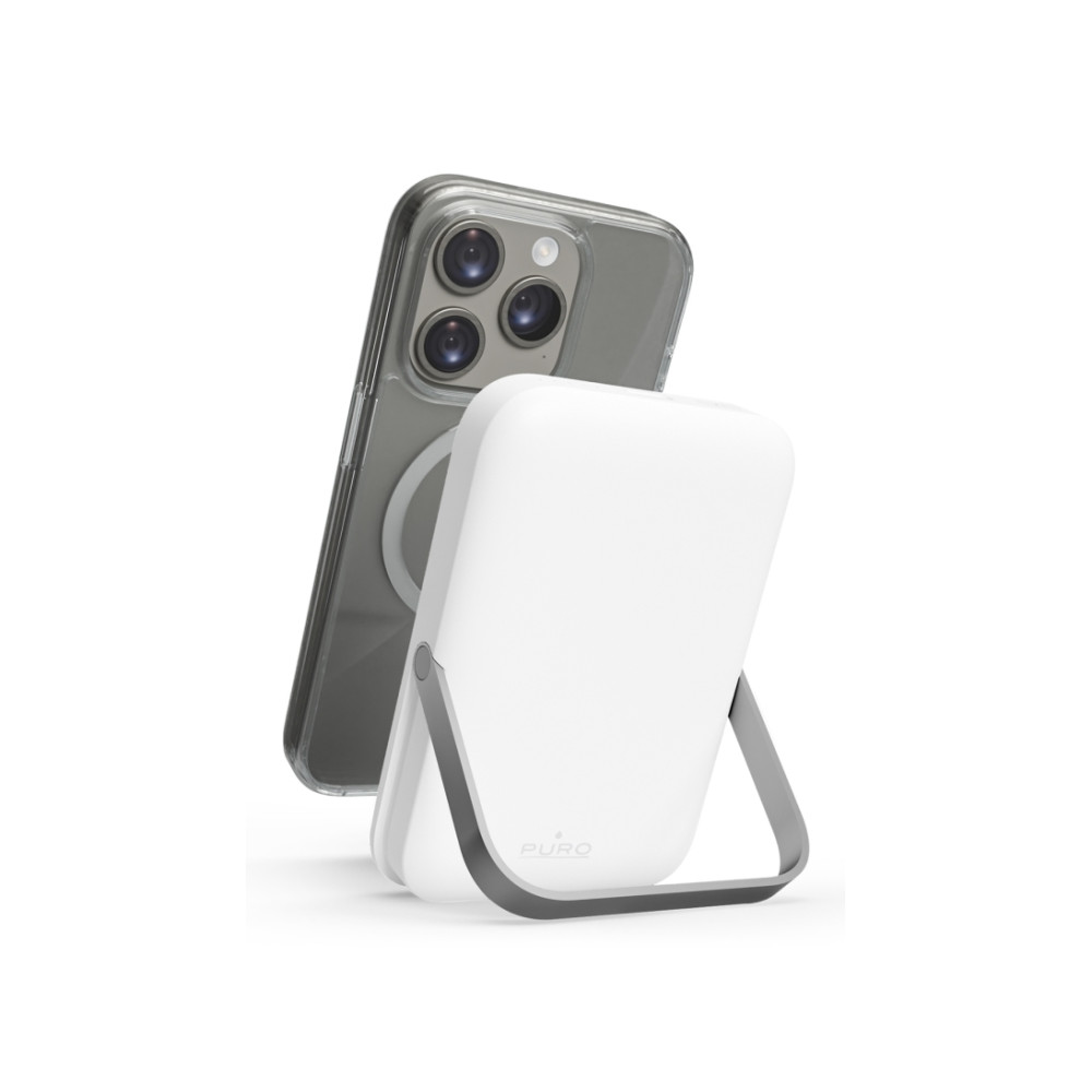 Produktbild för PURO Stand Power Mag, 5000 mAh, Litium Polymer (LiPo), Trådl...