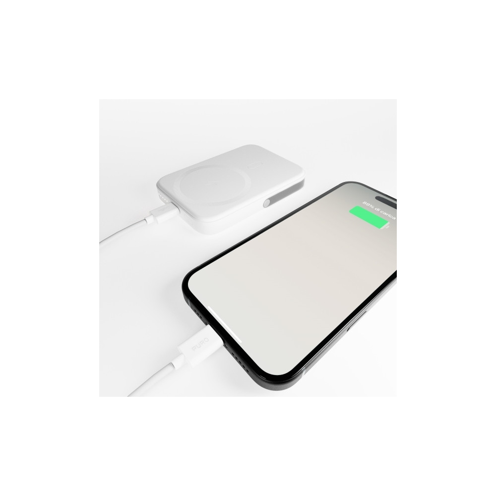 Produktbild för PURO Stand Power Mag, 5000 mAh, Litium Polymer (LiPo), Trådl...