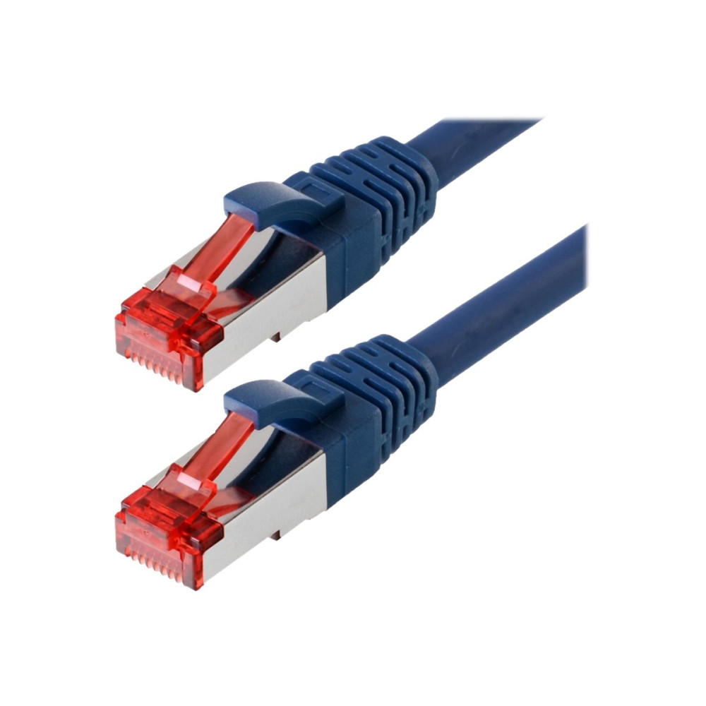 Produktbild för Helos patch-kabel - 30 m - blå