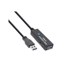 Produktbild för InLine - USB-förlängningskabel - USB typ A till USB typ A - 20 m