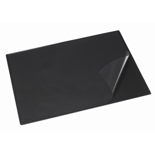BANTEX Skrivunderlag Bantex 49x65 cm svart med heltäckande genomski...
