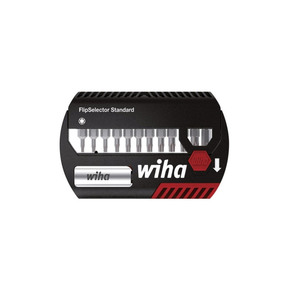 Produktbild för Wiha 39124, 13 styck, Torx, T10, T15, T20, T25, T30, T40, T7...