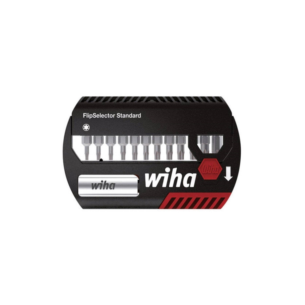 Produktbild för Wiha 39124, 13 styck, Torx, T10, T15, T20, T25, T30, T40, T7...