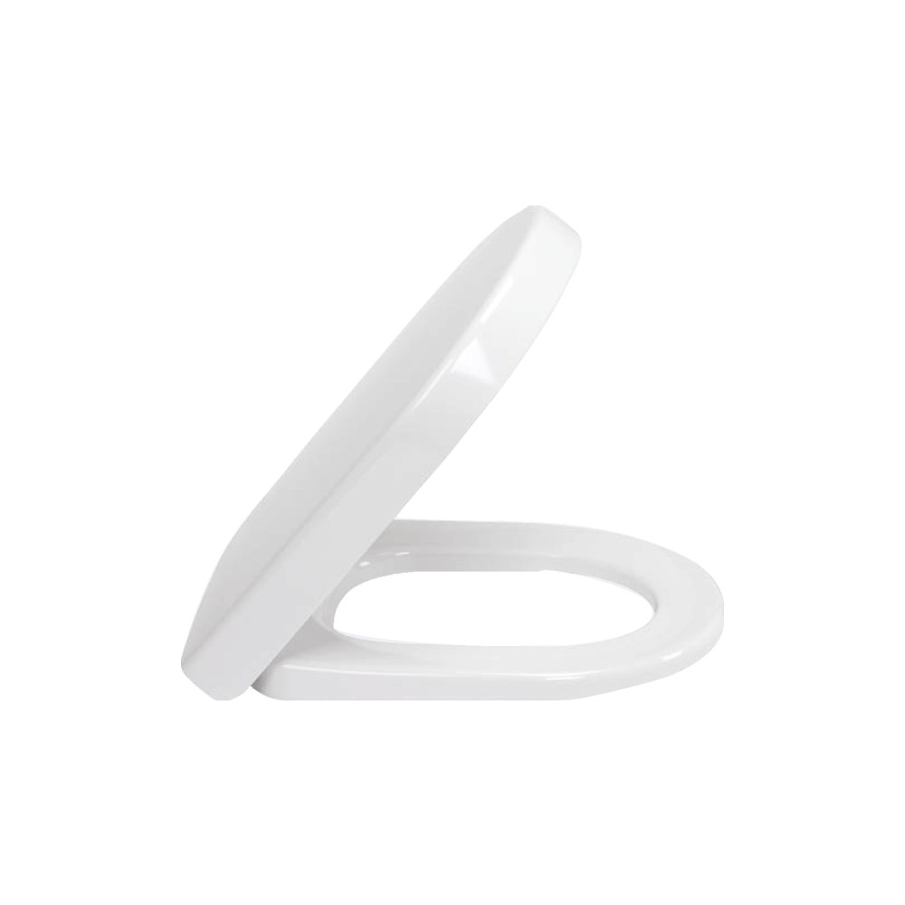 Produktbild för Villeroy & Boch 9M68S101, Avlång, Hård toalettsits, Vit, Ros...