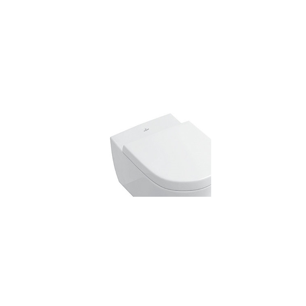 Produktbild för Villeroy & Boch 9M68S101, Avlång, Hård toalettsits, Vit, Ros...