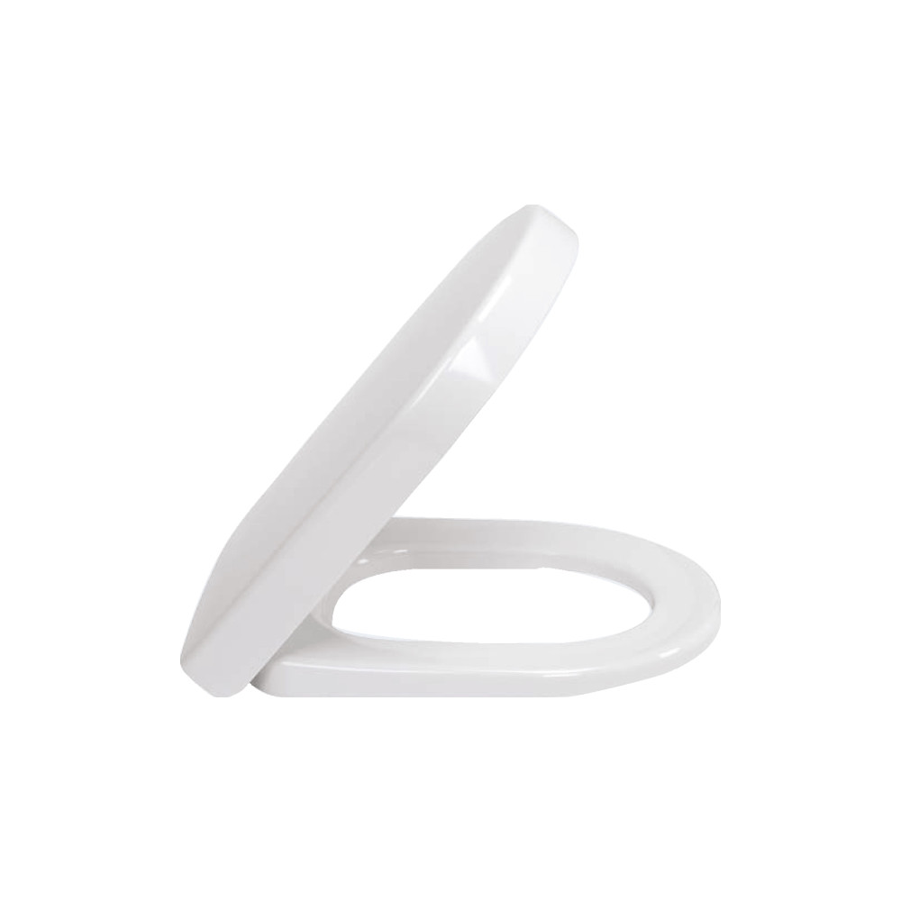 Produktbild för Villeroy & Boch 9M68S101, Avlång, Hård toalettsits, Vit, Ros...