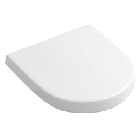 Produktbild för Villeroy & Boch 9M68S101, Avlång, Hård toalettsits, Vit, Ros...