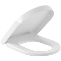 Produktbild för Villeroy & Boch 9M68S101, Avlång, Hård toalettsits, Vit, Ros...