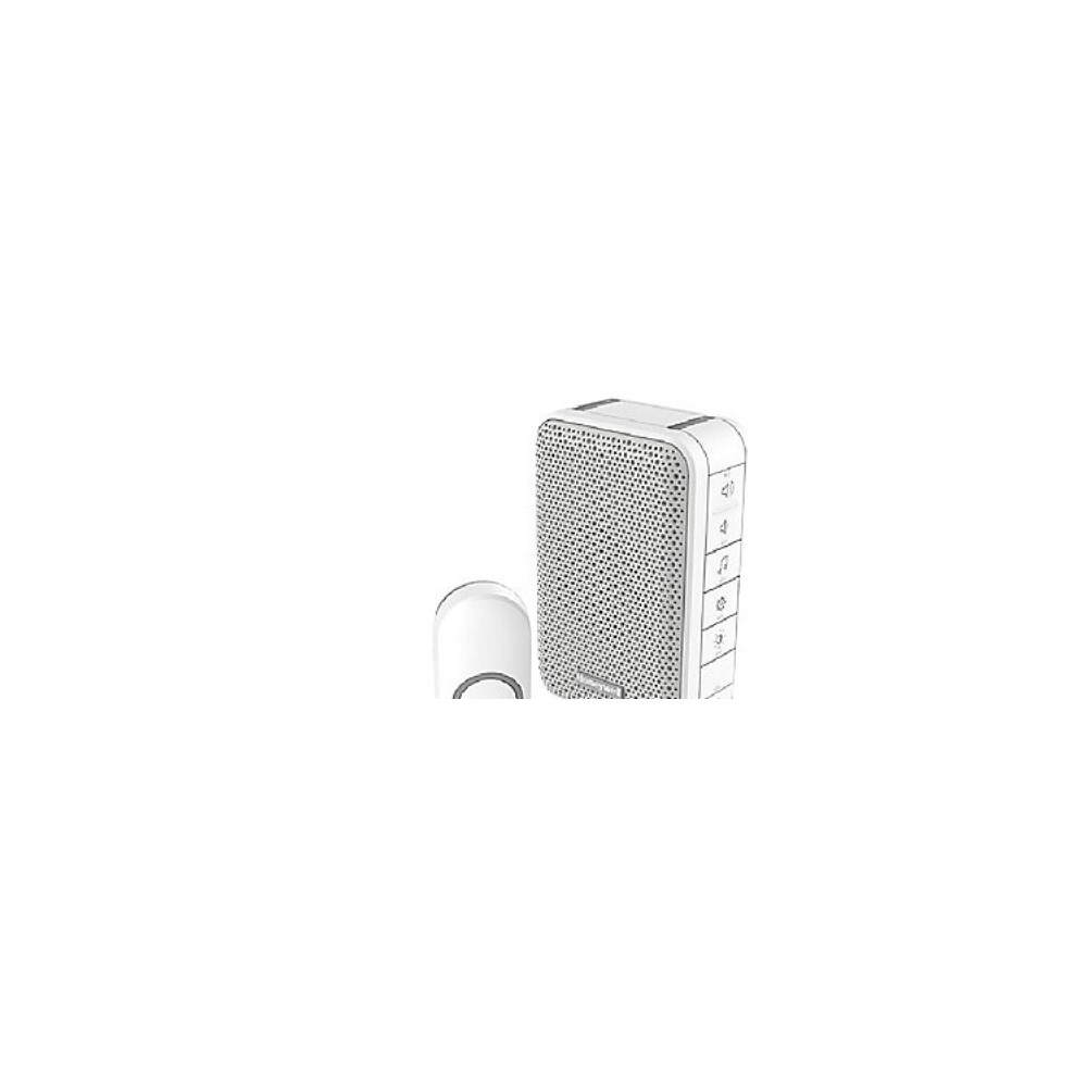 Produktbild för DC313N trådlös dörrklocka-set LED 150 meter 6 melodier 84 dB...