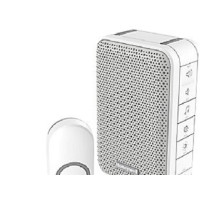 Produktbild för DC313N trådlös dörrklocka-set LED 150 meter 6 melodier 84 dB...