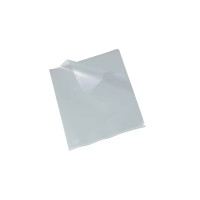 Produktbild för Plastomslag Bantex A4 0,08mm öppen topp/vänner präglad 100 s...