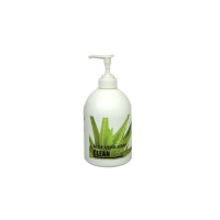 Produktbild för Handtvål Cleanline Aloe Vera lyxig krämtvål 0,5 ltr. med pum...