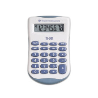 Produktbild för Texas Instruments TI-501, Ficka, Grundläggande, 8 siffror, B...