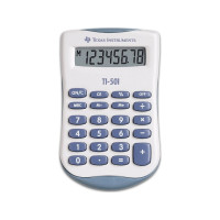 Produktbild för Texas Instruments TI-501, Ficka, Grundläggande, 8 siffror, B...