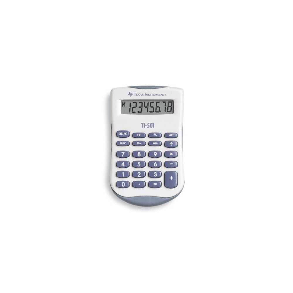 Produktbild för Texas Instruments TI-501, Ficka, Grundläggande, 8 siffror, B...