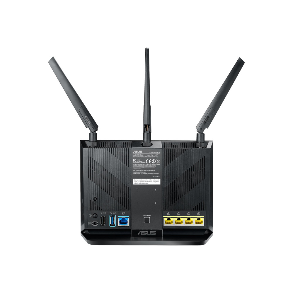 Produktbild för ASUS RT-AC2900 - trådlös router - Wi-Fi 5 - skrivbordsmodell